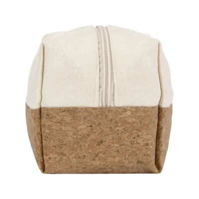 Несессер Corky хлопковый с пробковой вставкой, натуральный-4