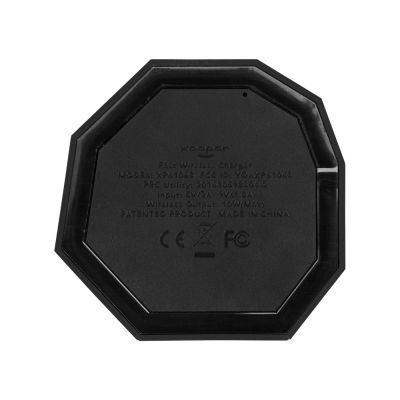 Док-станция Geo Dock с быстрой беспроводной зарядкой, черный с белой подсветкой. XOOPAR-9