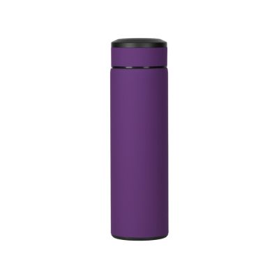 Вакуумный термос Vacuum Flask C1, soft touch, 420мл, фиолетовый-2