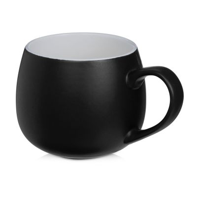 Кружка круглой формы Verlo, 410мл, черный-0