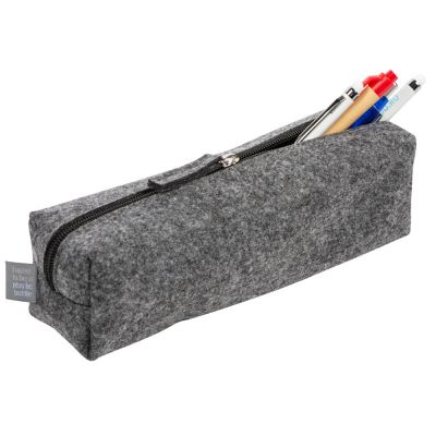 Пенал Felt из RPET-фетра, серый-1