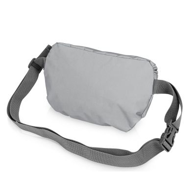 Светоотражающая сумка на пояс Reflector, серебристый-1