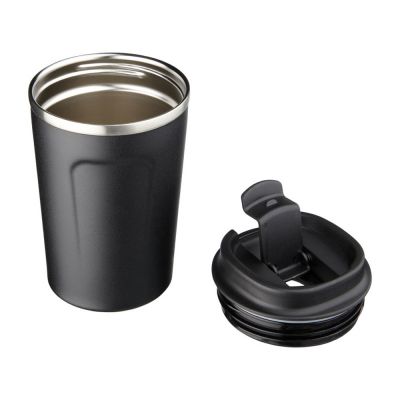 Герметичная медная вакуумная термокружка Thor объемом 360 мл, черный-2