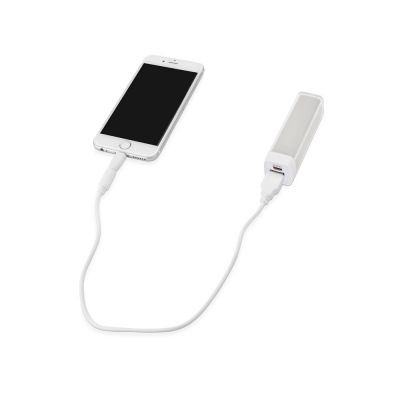 Подарочный набор Flashbank с флешкой и зарядным устройством, белый-7