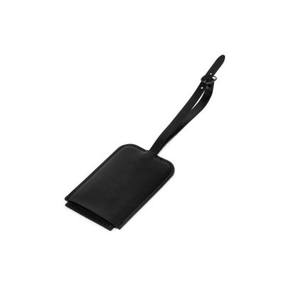 Багажная бирка из PU Fabrizio, черный-1