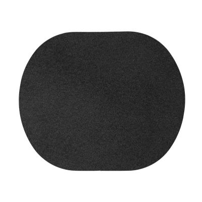 ПАТЧ ОВАЛ nubuk (чёрный) 6,0 х 5,0 см-0