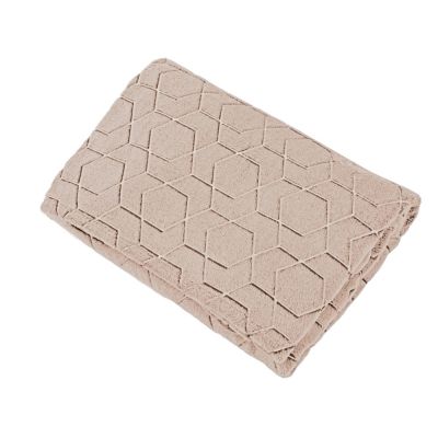 Светящийся в темноте плед Lattice бежевый-2