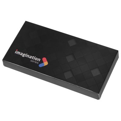 Портативное зарядное устройство Render с полноцветной, 5000 mAh, черный-9