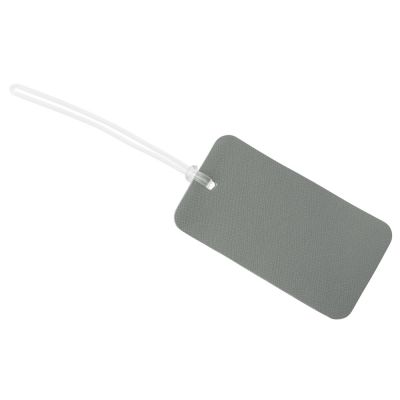 Багажная бирка Favor на силиконовой петле, серый-0