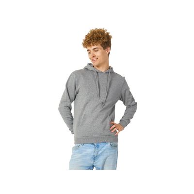 Толстовка с капюшоном Amsterdam мужская, серый меланж-1