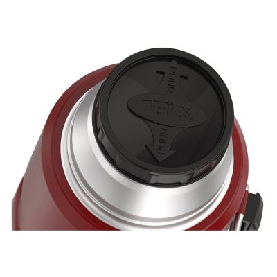 Термос из нерж. стали тм THERMOS SK2020 Rustic Red King 2,0L, красный-6