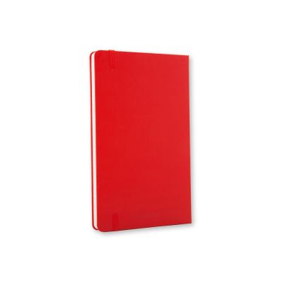 Записная книжка Moleskine Classic (в клетку) в твердой обложке, Large (13х21см), красный-5