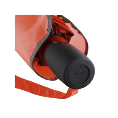 Зонт складной 5547 Pocket Plus полуавтомат, оранжевый-2