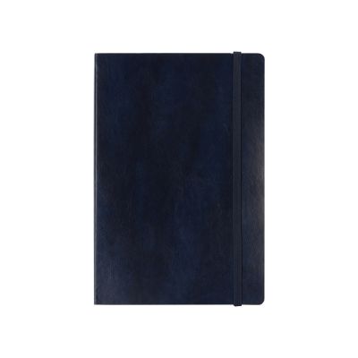Блокнот А5 Fabrizio, 64 листа, темно-синий-4