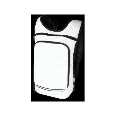 Рюкзак для прогулок Trails объемом 6,5 л, изготовленный из переработанного ПЭТ по стандарту GRS, белый-4