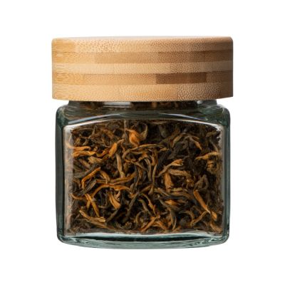 Чай красный, серия Ceremony, Жянь хун (золотая обезьяна), стеклянная банка-1