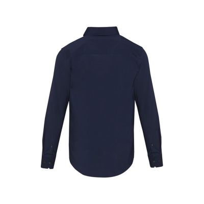 Carnelian мужская рубашка из поплина - Navy Blue-2