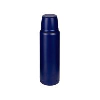 Термос с чашей и двойными медными стенками Stern, 1 л, темно-синий