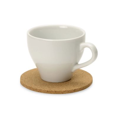 Набор костеров Bali из пробки в хлопковом мешке, 4 шт-2