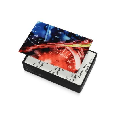 Портативная колонка Concept с полноцетной печатью, черный-0