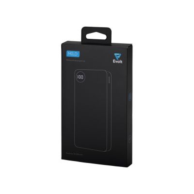 Внешний аккумулятор с дисплеем Mild, 10 000 mAh, белый-10