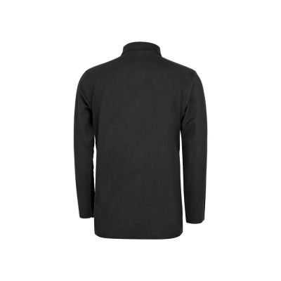 Рубашка поло Point мужская с длинным рукавом, черный-1
