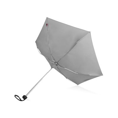 Зонт складной Frisco, механический, 5 сложений, в футляре, серый-2