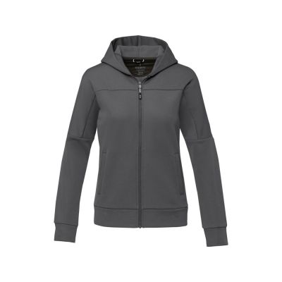 Женская спортивная трикотажная куртка Nubia на молнии, storm grey-1