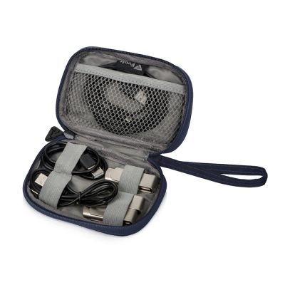 Органайзер для проводов Keep Organized S, темно-синий (140*100*25)-1