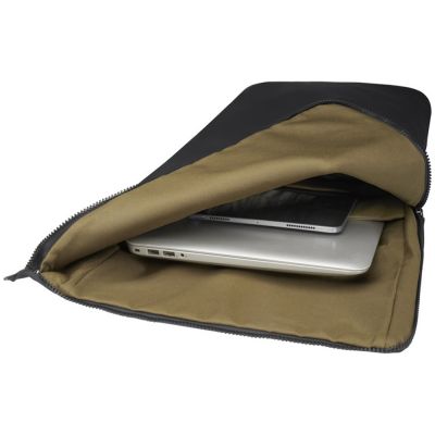 Рюкзак для ноутбука 15,6 Turner объемом 12 л со сворачивающимся верхом, изготовленный из переработанных материалов по стандарту GRS - сплошной черный-5