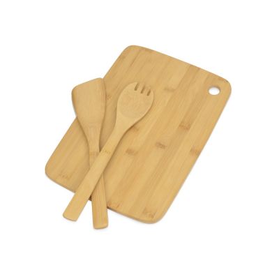 Разделочная доска с кухонными приборами-0
