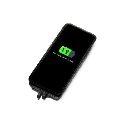 Портативное беспроводное зарядное устройство Octopus Air, 5000 mAh, черный-2