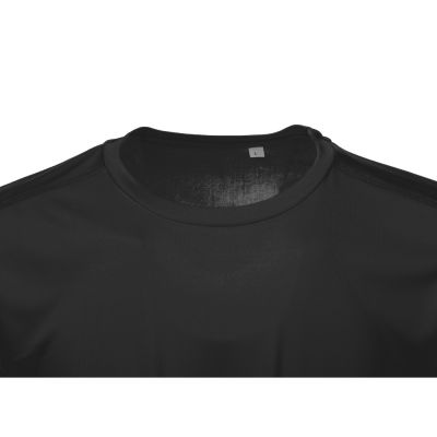 Мужская спортивная футболка Turin из комбинируемых материалов, черный-9