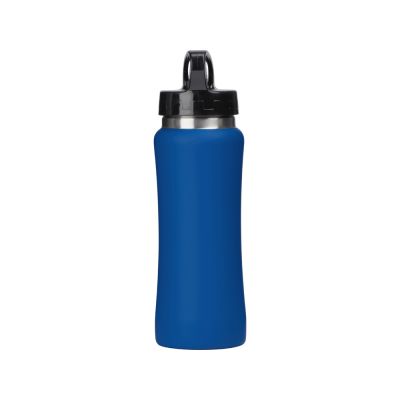 Бутылка для воды Bottle C1, сталь, soft touch, 600 мл, синий-2