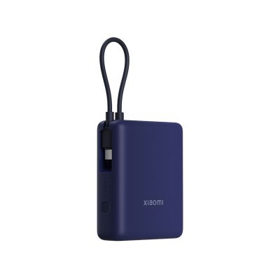 Внешний аккумулятор со встроенным кабелем Xiaomi 33W Power Bank 10000mAh (Integrated Cable) Ice Blue-1