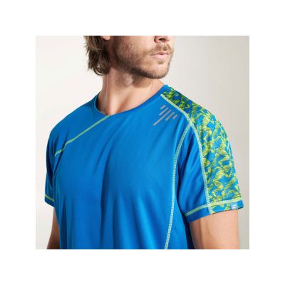 Спортивная футболка Sochi мужская, принтованный бирюзовый-5