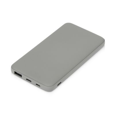 Подарочный набор c кружкой, пластиковой ручкой и повербанком С2, 10000 mAh, серый-3