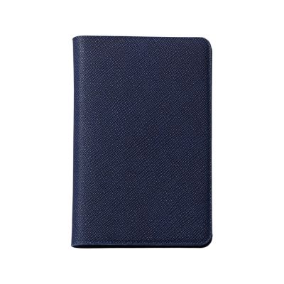 Футляр-книжка на 4-е карты с RFID Favor, темно-синий-1