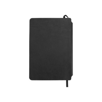 Блокнот Notepeno А5 с тонированными линованными страницами, черный-9
