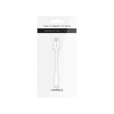 Rombica Type-C Adapter 3.5 White, белый-1