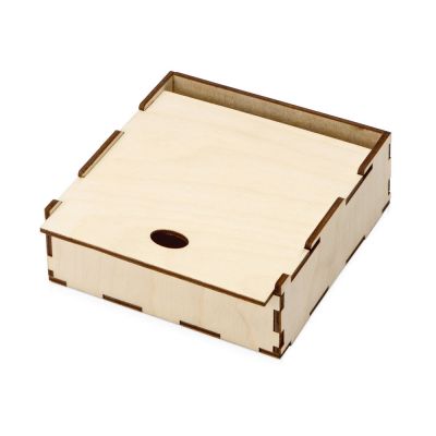 Деревянная подарочная коробка, 122 х 45 х 122 мм-1