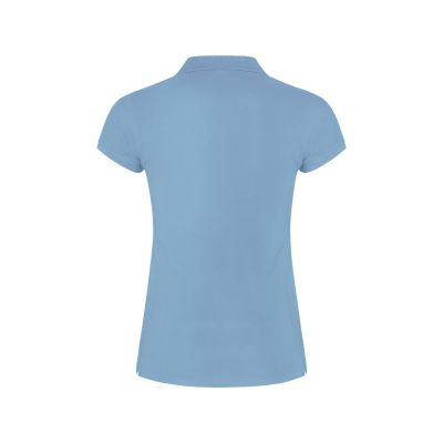 Рубашка поло Star женская, небесно-голубой-1