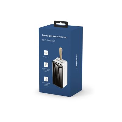 Внешний аккумулятор Rombica NEO PRO-800 White-4