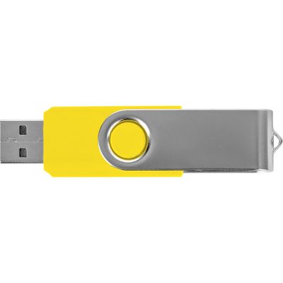 Флеш-карта USB 2.0 16 ГБ Флэш С1, желтый-3