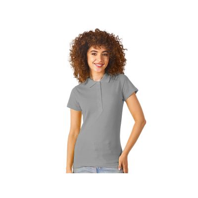 Рубашка поло First женская, серый-0