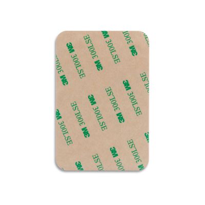 Чехол-картхолдер Favor на клеевой основе на телефон для пластиковых карт и и карт доступа, черный-2