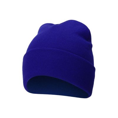 Шапка Dunant, двуслойная, классический синий-3