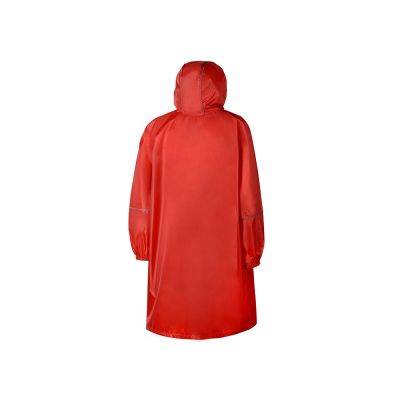 Дождевик - пончо Galaxy со светоотражающими элементами, красный-1