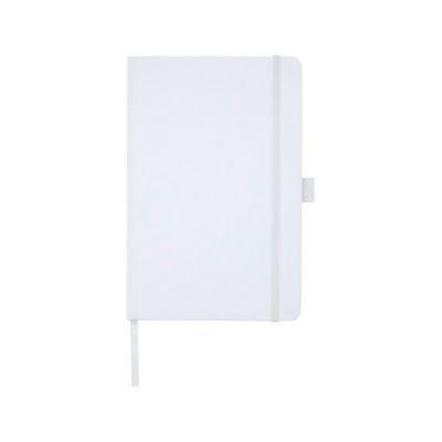 Блокнот Honua форматом A5 из переработанной бумаги с обложкой из переработанного ПЭТ, белый-1