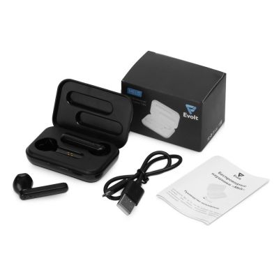 Беспроводные наушники TWS Mels, черный-4